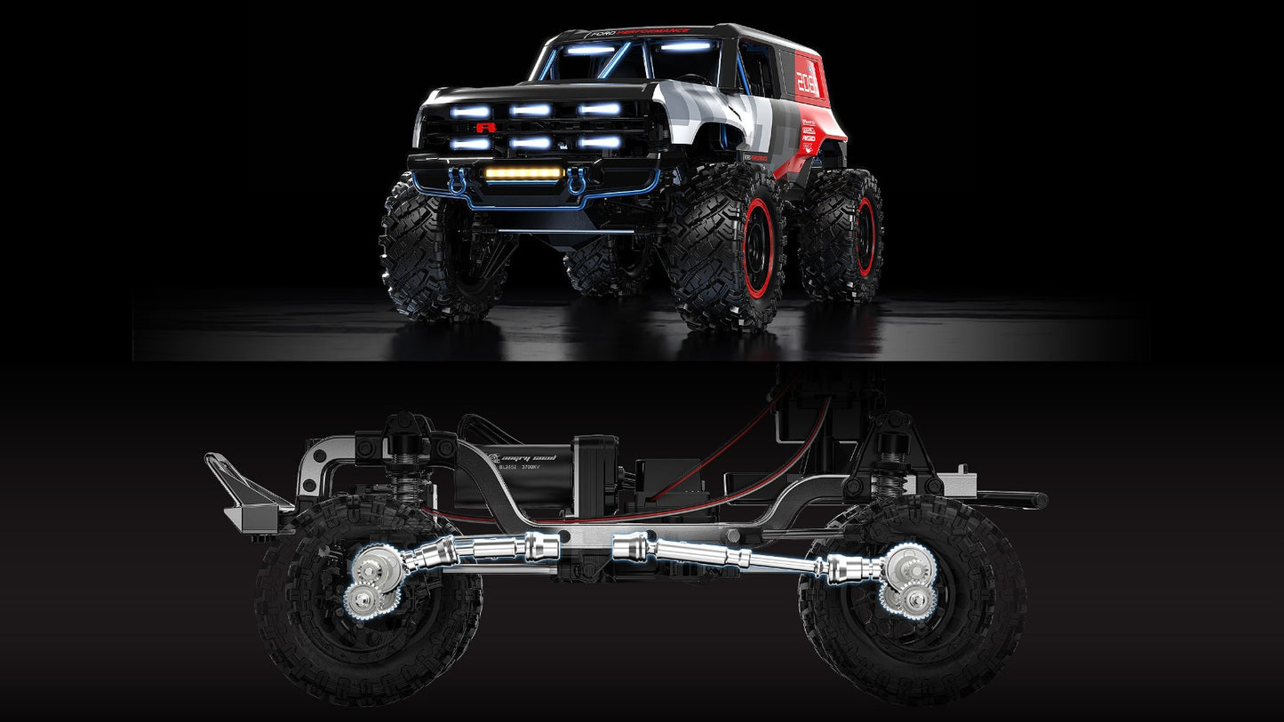 MJX Hyper Go H12P Ford Bronco Baja 1000 1/12