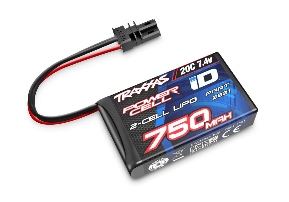 Traxxas 2s 7.4v lipo 750mah