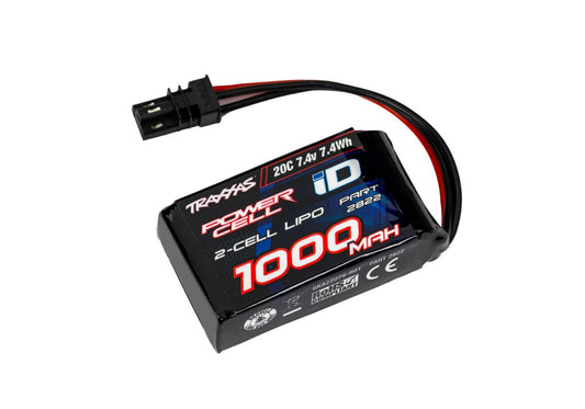 Traxxas 2s 7.4v lipo 1000mah