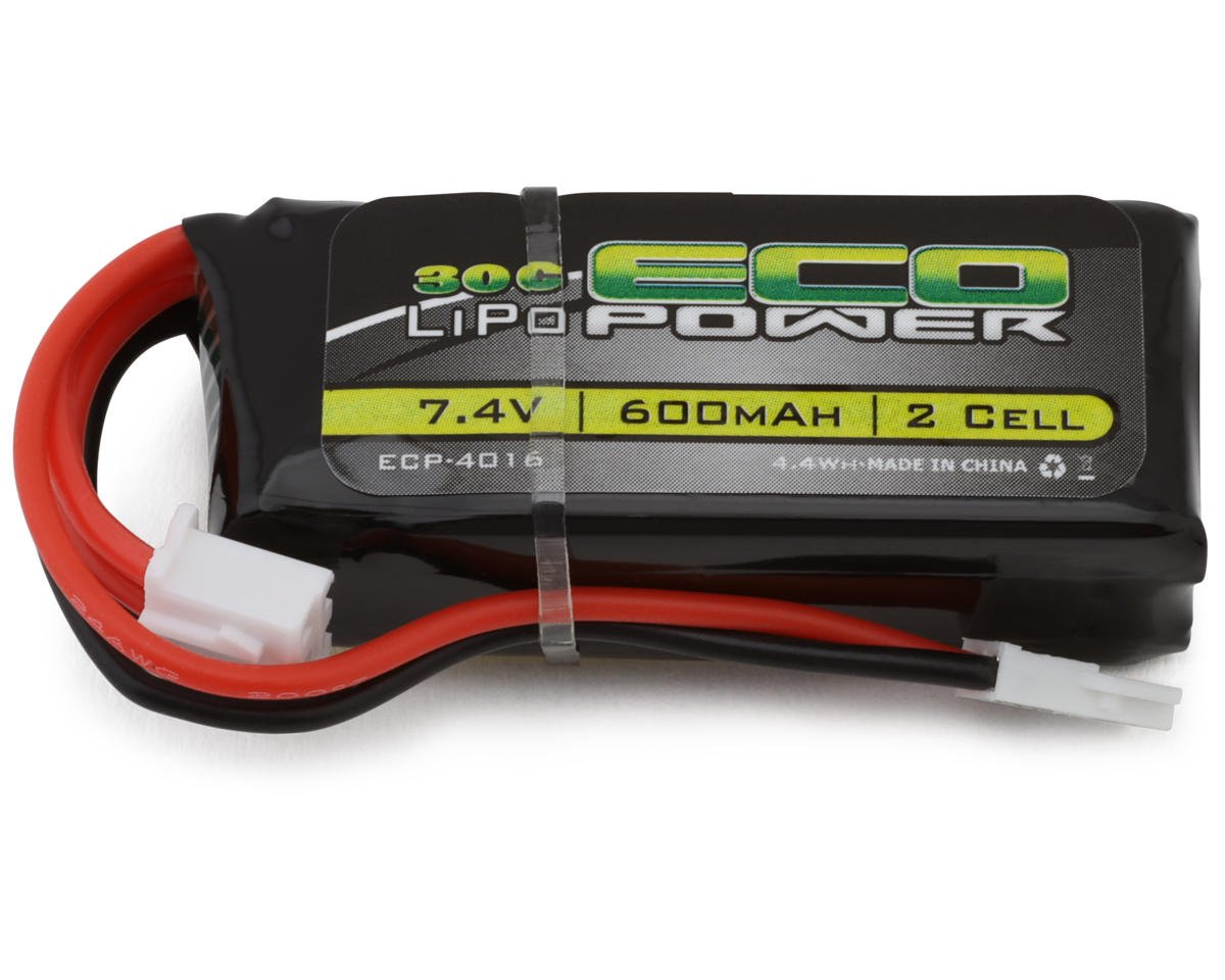 Ecopower 2s batería lipo 600mah conector molex