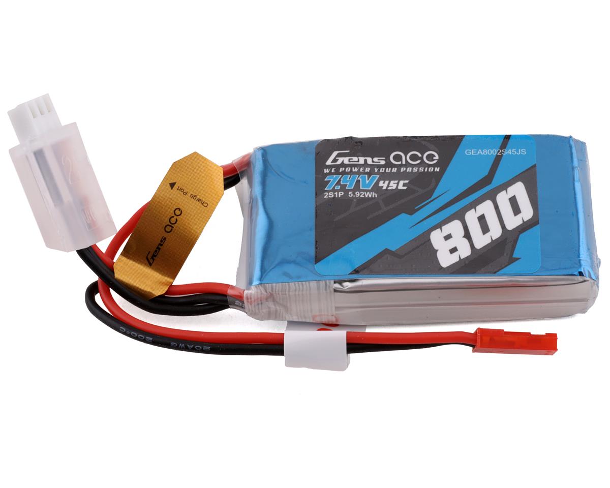 Gens 2s 7.4v batería lipo 800mah conector JST