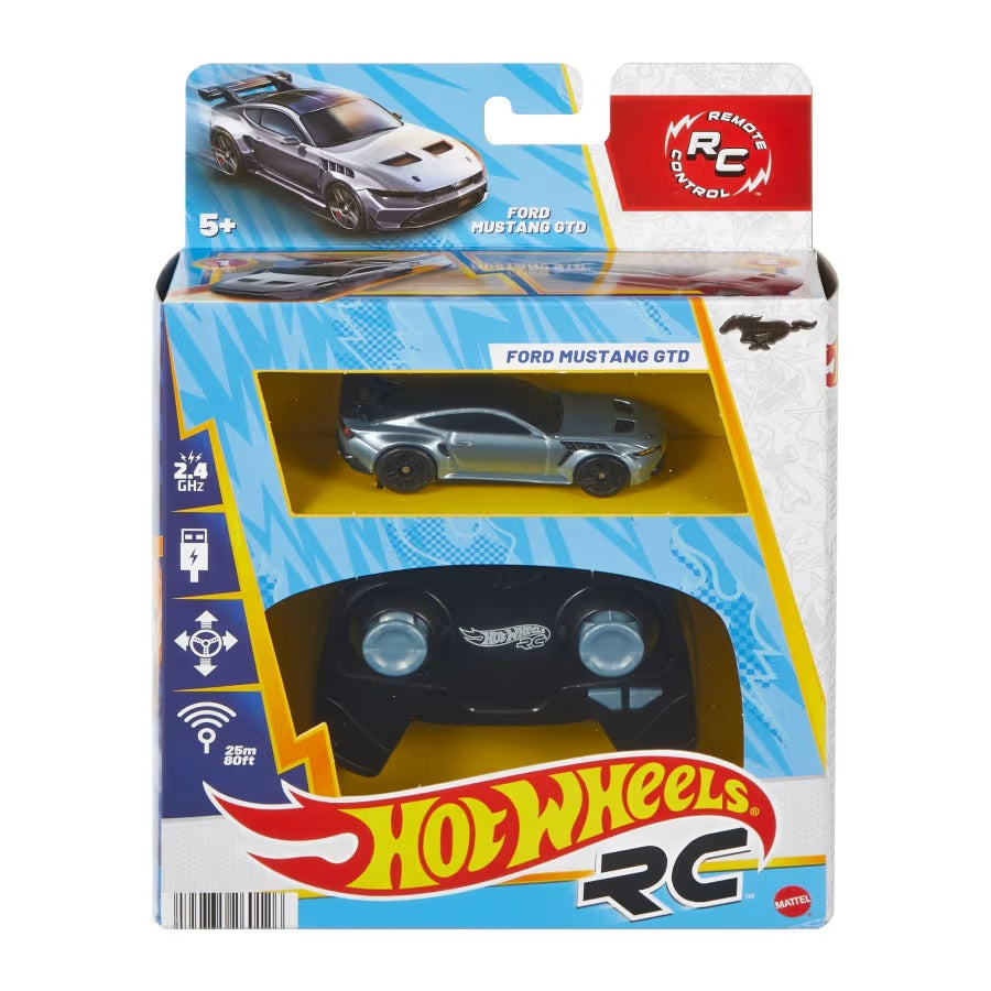 Hot Wheels Ford Mustang 1/64 control remoto