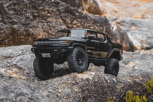 Hummer EV Negro 1/18