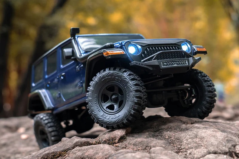 Jeep Wrangler Thunderstorm Azul 1/18