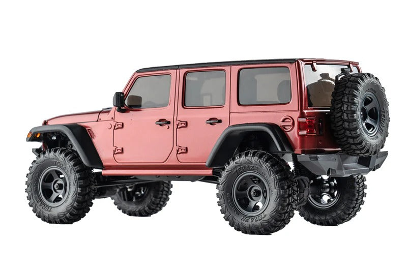 Jeep Wrangler Thunderstorm Rojo 1/18