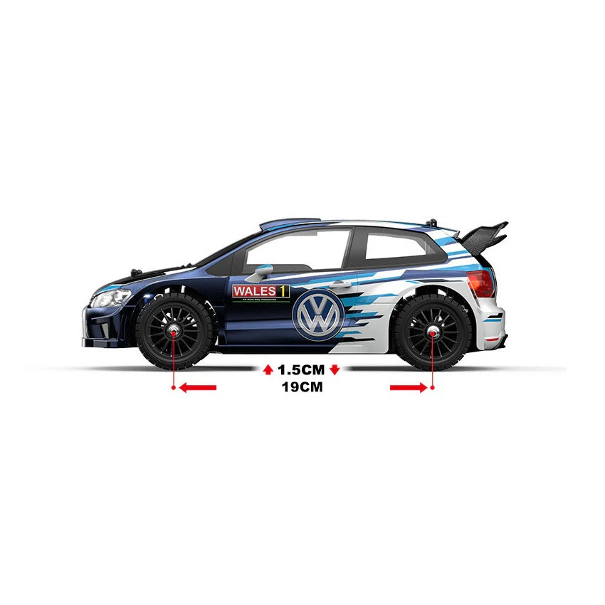 MJX HYPER GO 14304 1/14 VW Polo R WRC Brushless