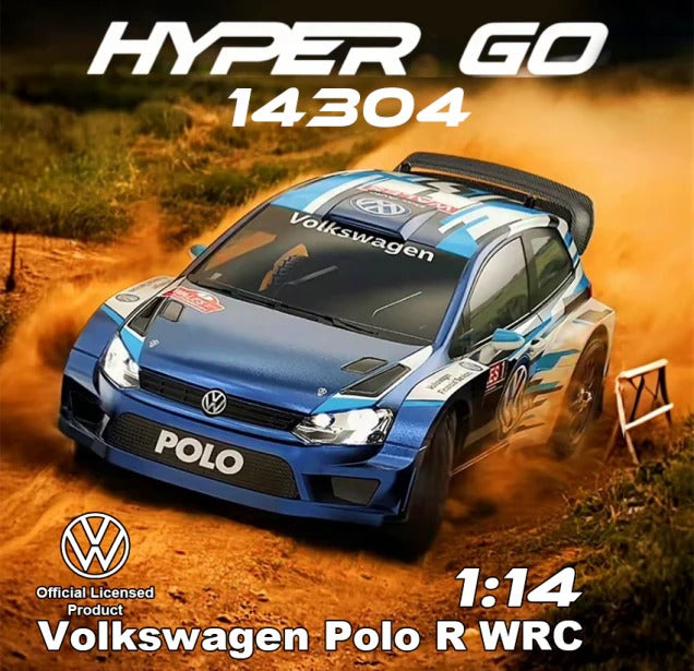 MJX HYPER GO 14304 1/14 VW Polo R WRC Brushless