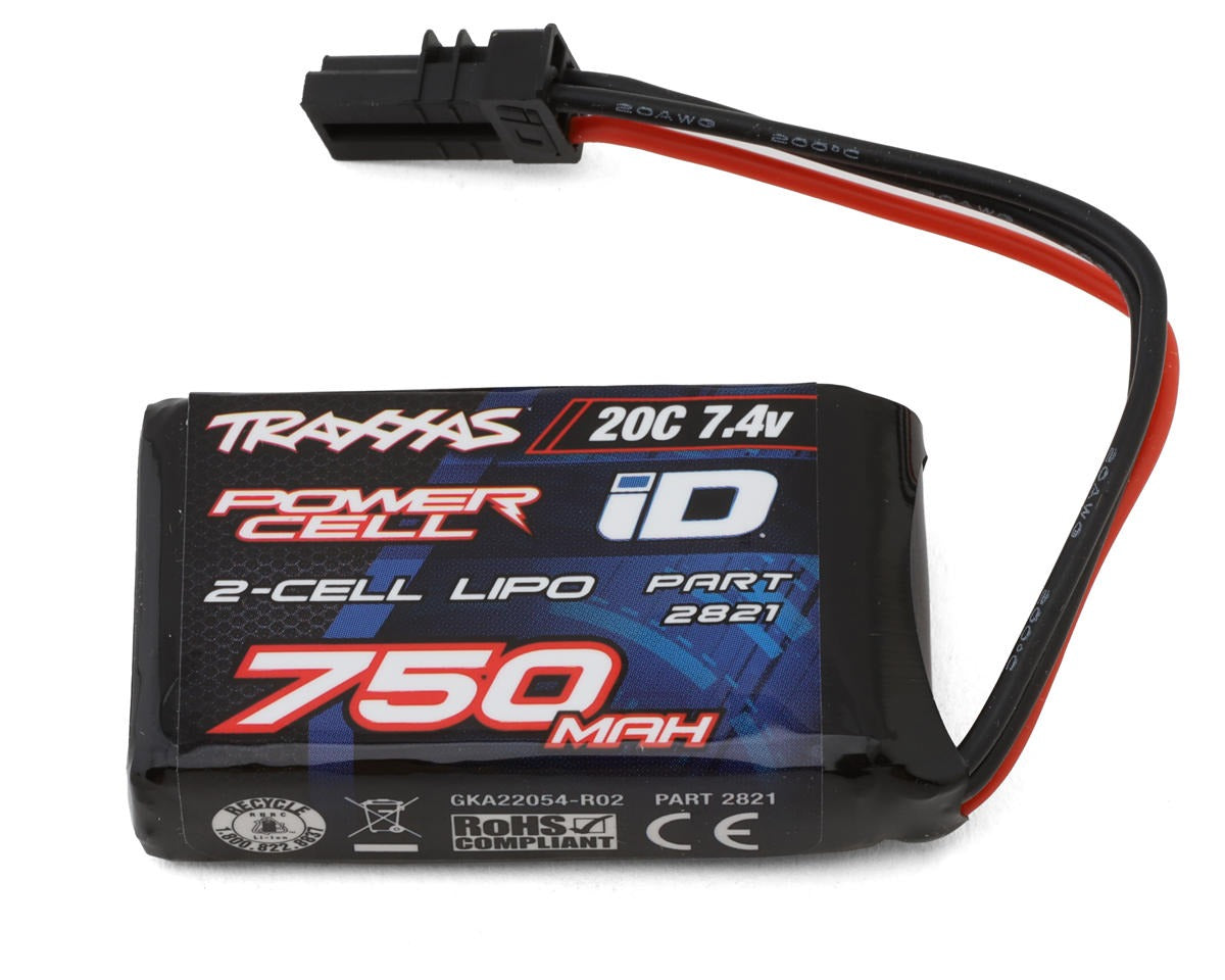 Traxxas 2s 7.4v lipo 750mah