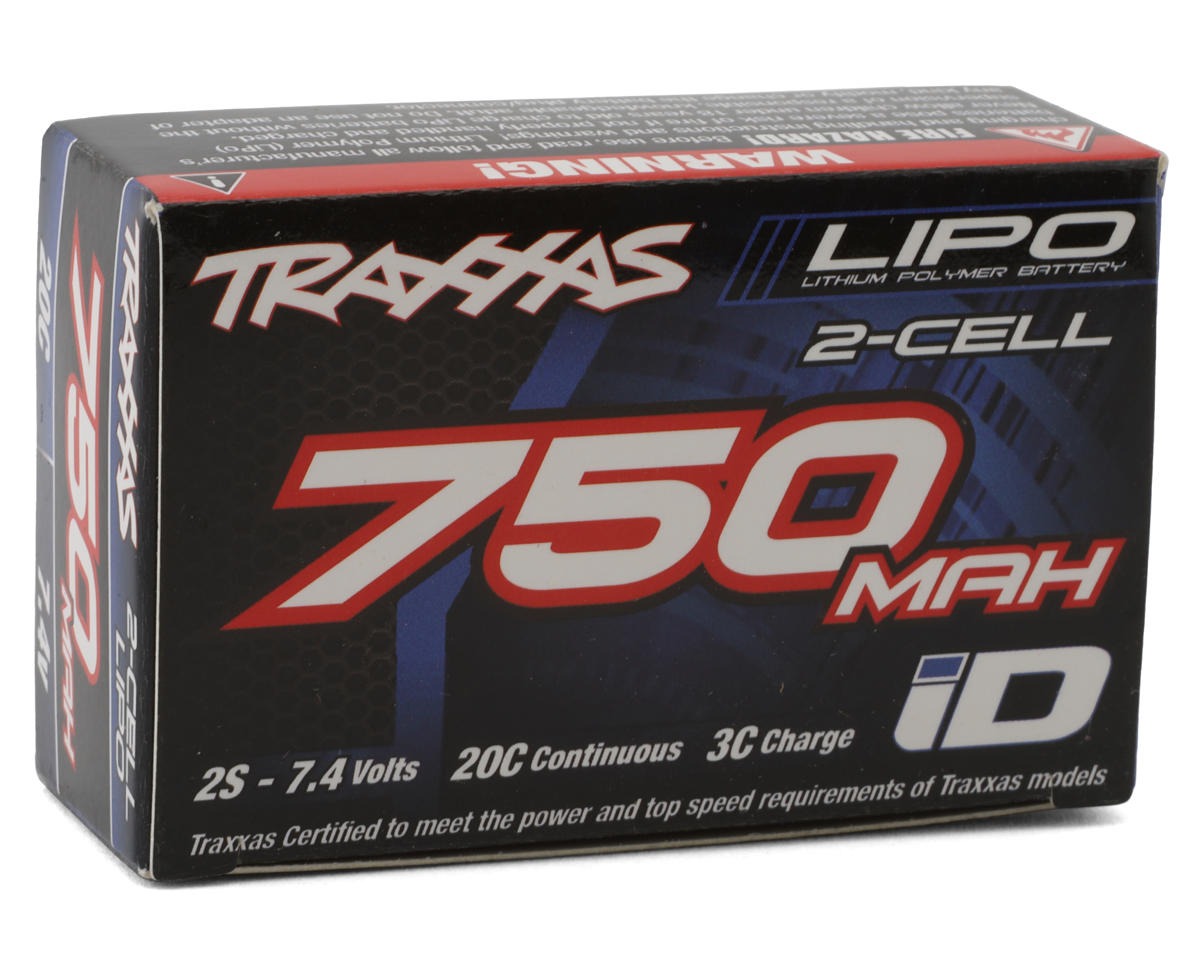 Traxxas 2s 7.4v lipo 750mah