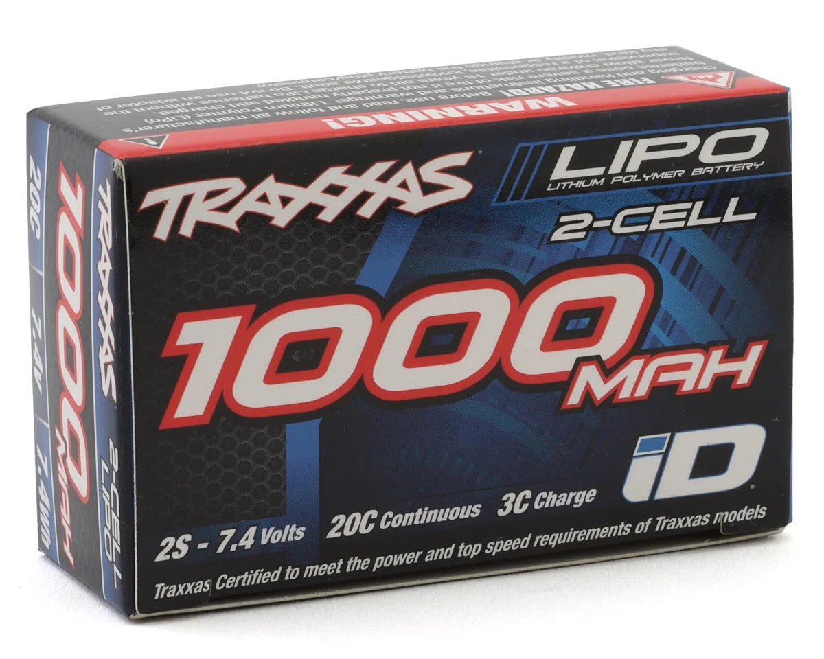 Traxxas 2s 7.4v lipo 1000mah
