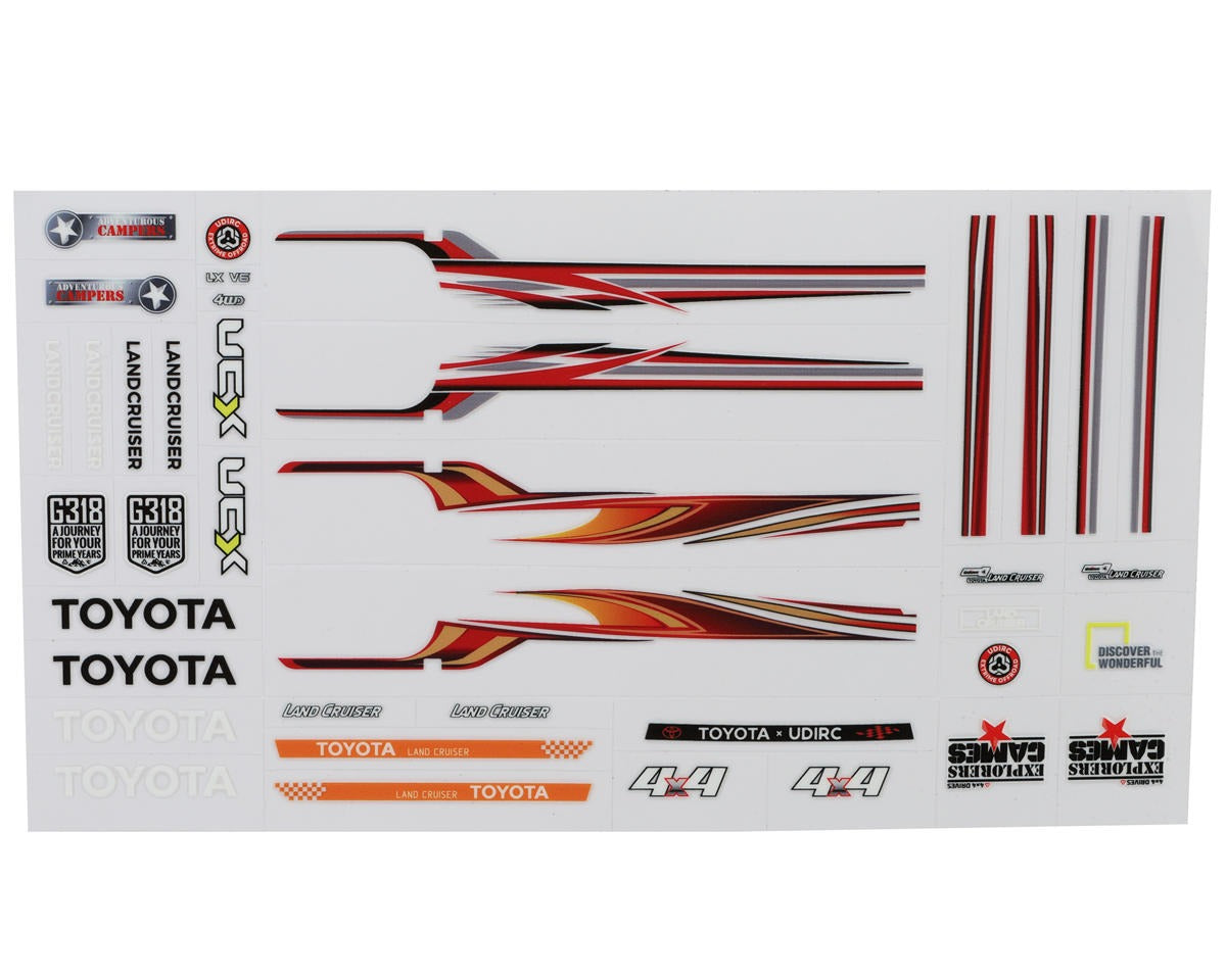 UDI RC Toyota Land Cruiser 1/18